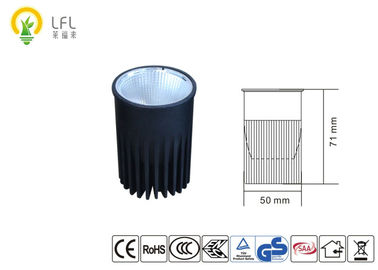 Vật liệu nhôm Đèn LED LED 10W, Đèn LED LED đen 90lm / W