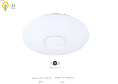 Bóng đèn thông minh kỹ thuật số 80Ra CRF, bóng đèn trần màu trắng với loa 5W