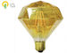 Bóng đèn LED trang trí kim cương phẳng 4W 2200K với mặt kính vàng D64 * 148mm