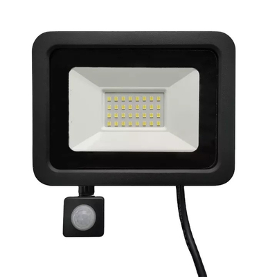 50000h tuổi thọ LED thương mại Đèn ngoài trời Kiểm soát thông minh với pin ảnh cảm biến vi sóng và hiệu quả 150Lm / W