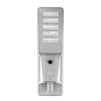 Ánh sáng ngoài trời LED thương mại 200lm / W Ánh sáng đường phố năng lượng mặt trời với các tấm đơn tinh thể Tùy chọn năng lượng tùy chỉnh