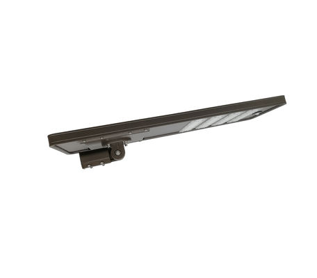 Ánh sáng ngoài trời LED thương mại 200lm / W Ánh sáng đường phố năng lượng mặt trời với các tấm đơn tinh thể Tùy chọn năng lượng tùy chỉnh